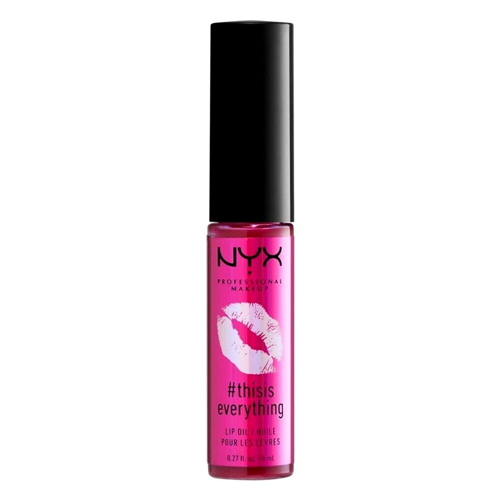 NYX Professional Makeup #Thisiseverything Lip Oil, Lip Gloss - "Sheer Berry"